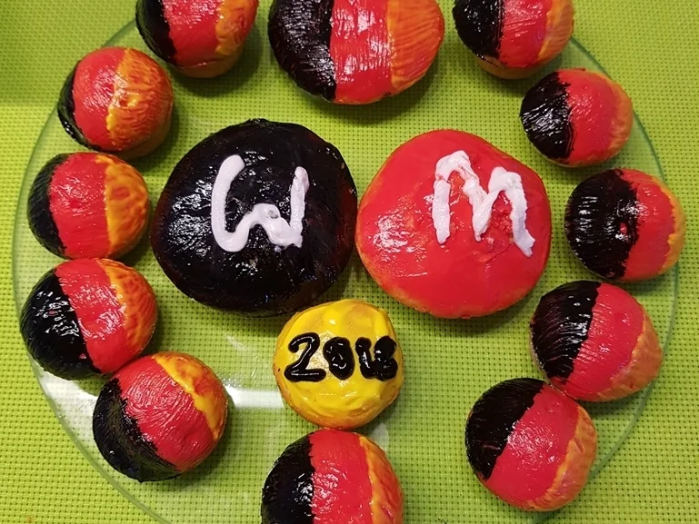 Oma Löffel`s Kid`sFood Kleingebäck = Muffins sind die neuen Fussi`s zur WM 2018 - Rezept - Bild Nr. 5985