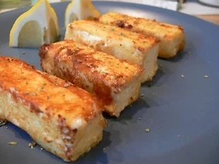 Gebackener Schafskäse - Rezept