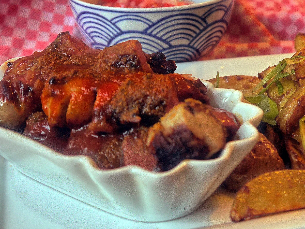 Rezept: Currywurst "Bombay" Bild Nr. 5992 Currywurst "Bombay" - Rezept - Bild Nr. 5992