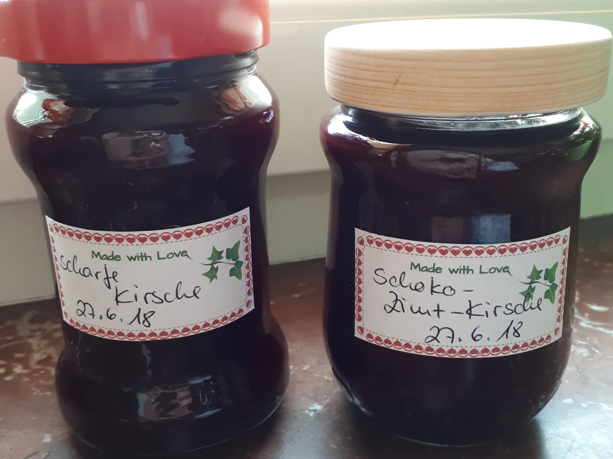 süßer Aufstrich: Kirsche in zwei Variationen - Rezept - Bild Nr. 5