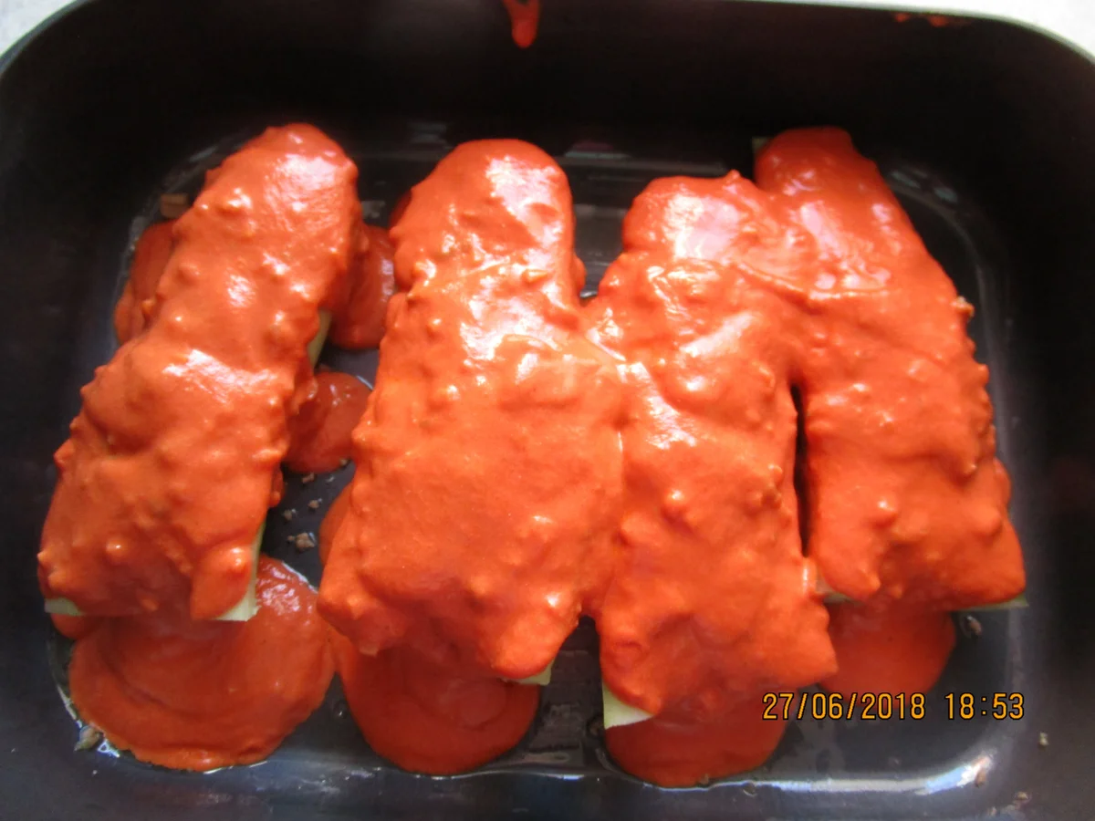 Die ersten Gartengurken pikant gefüllt... - Rezept - Bild Nr. 6043