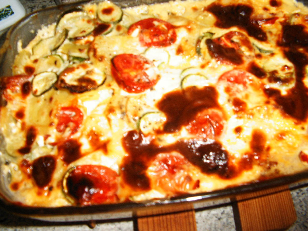 Zucchini-Tomaten-Kartoffelauflauf - Rezept - Bild Nr. 6028