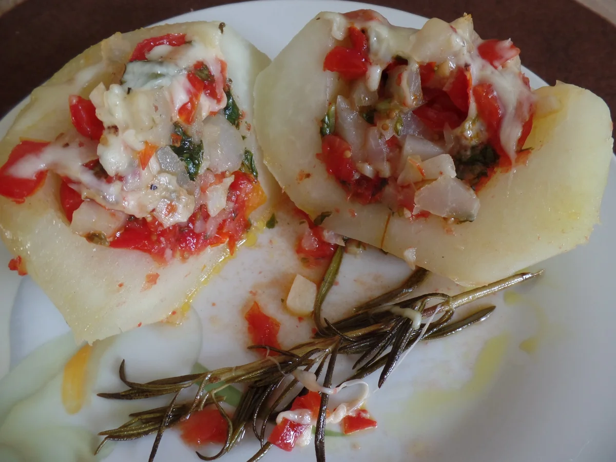 Gefüllte Kohlrabi aus dem Ofen - Rezept - Bild Nr. 6028