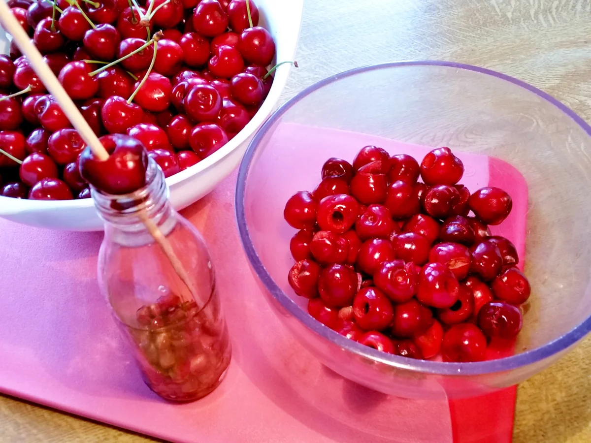 Rezept: Kirsch-Konfitüre - karamellisiert Bild Nr. 6033 Kirsch-Konfitüre - karamellisiert - Rezept - Bild Nr. 6033