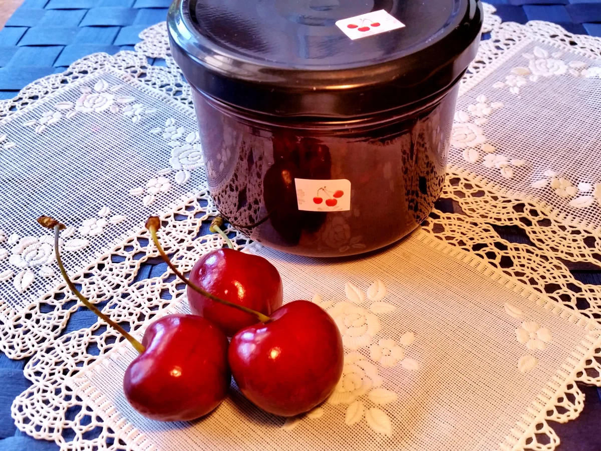 Rezept: Kirsch-Konfitüre - karamellisiert Bild Nr. 6034 Kirsch-Konfitüre - karamellisiert - Rezept - Bild Nr. 6034