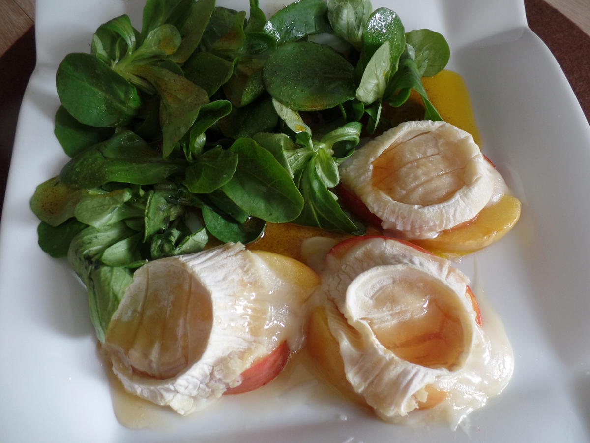 Warmer Ziegenkase Mit Feldsalat Rezept Kochbar De