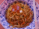 Rezept: Mie-Nudeln mit Ei, Gemüse und Sprossen Bild Nr. 6037 Mie-Nudeln mit Ei, Gemüse und Sprossen - Rezept - Bild Nr. 6037