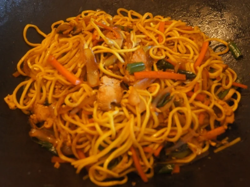 Chinawok mit Mie-Nudeln - Rezept - Bild Nr. 6051