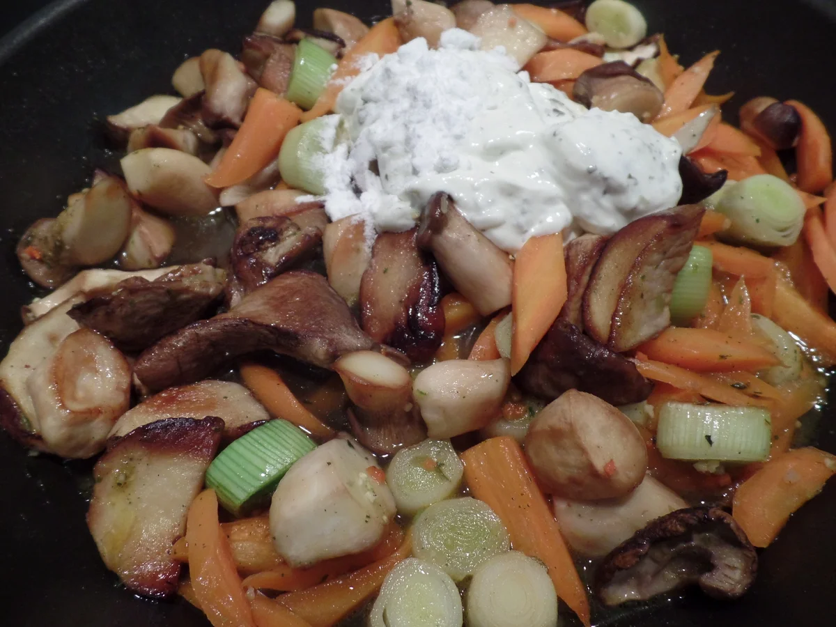 Pilz-Omelette - Rezept - Bild Nr. 6043