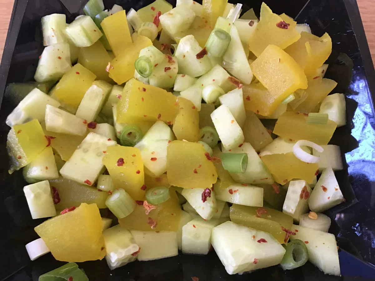 erfrischender Gurkensalat - Rezept - Bild Nr. 6037