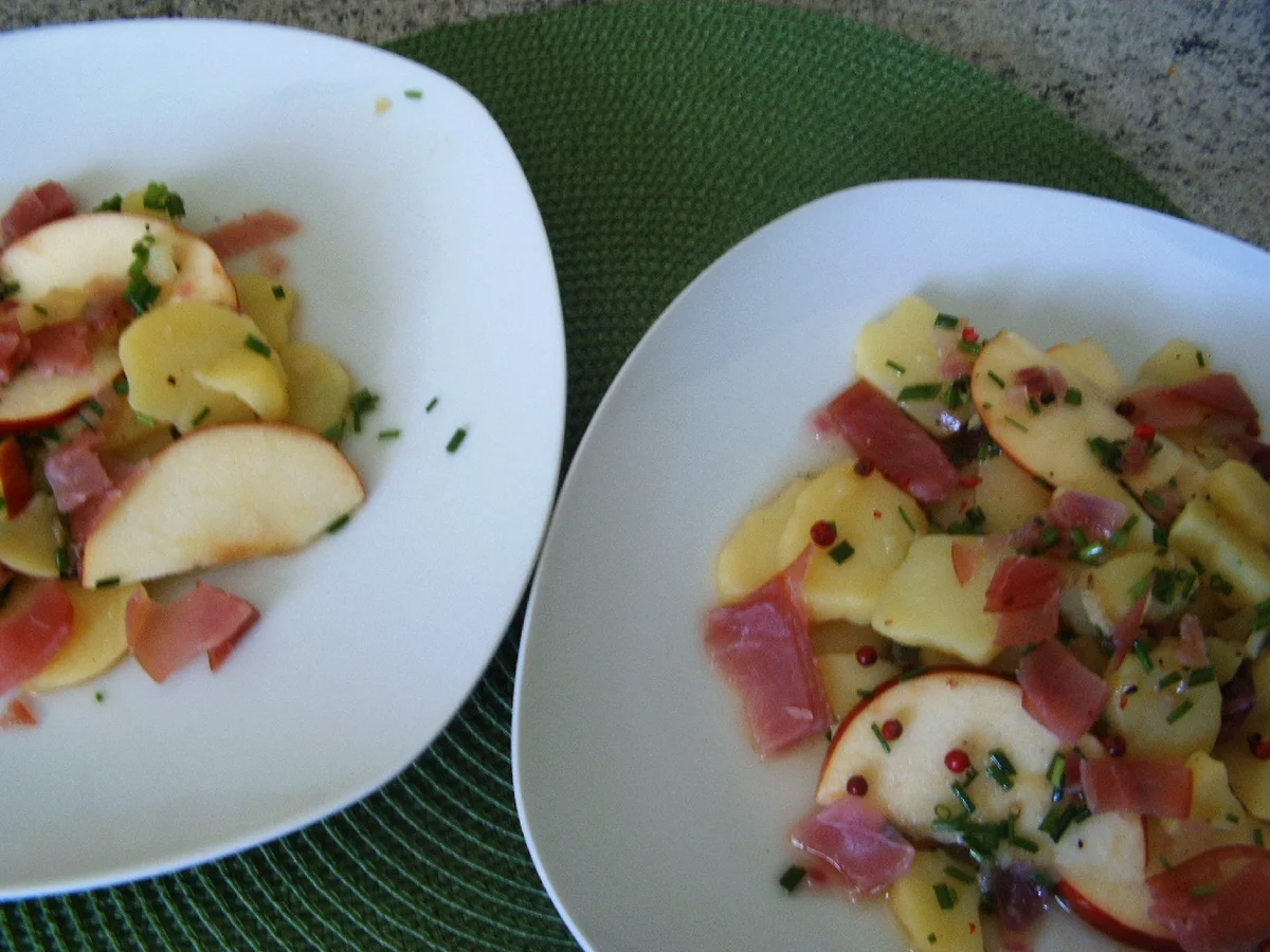 Rezept: Apfel-Kartoffelsalat Bild Nr. 6043 Apfel-Kartoffelsalat - Rezept - Bild Nr. 6043