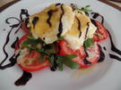 Knusper-Mozzarella auf Tomaten und Rucola - Rezept - Bild Nr. 6037