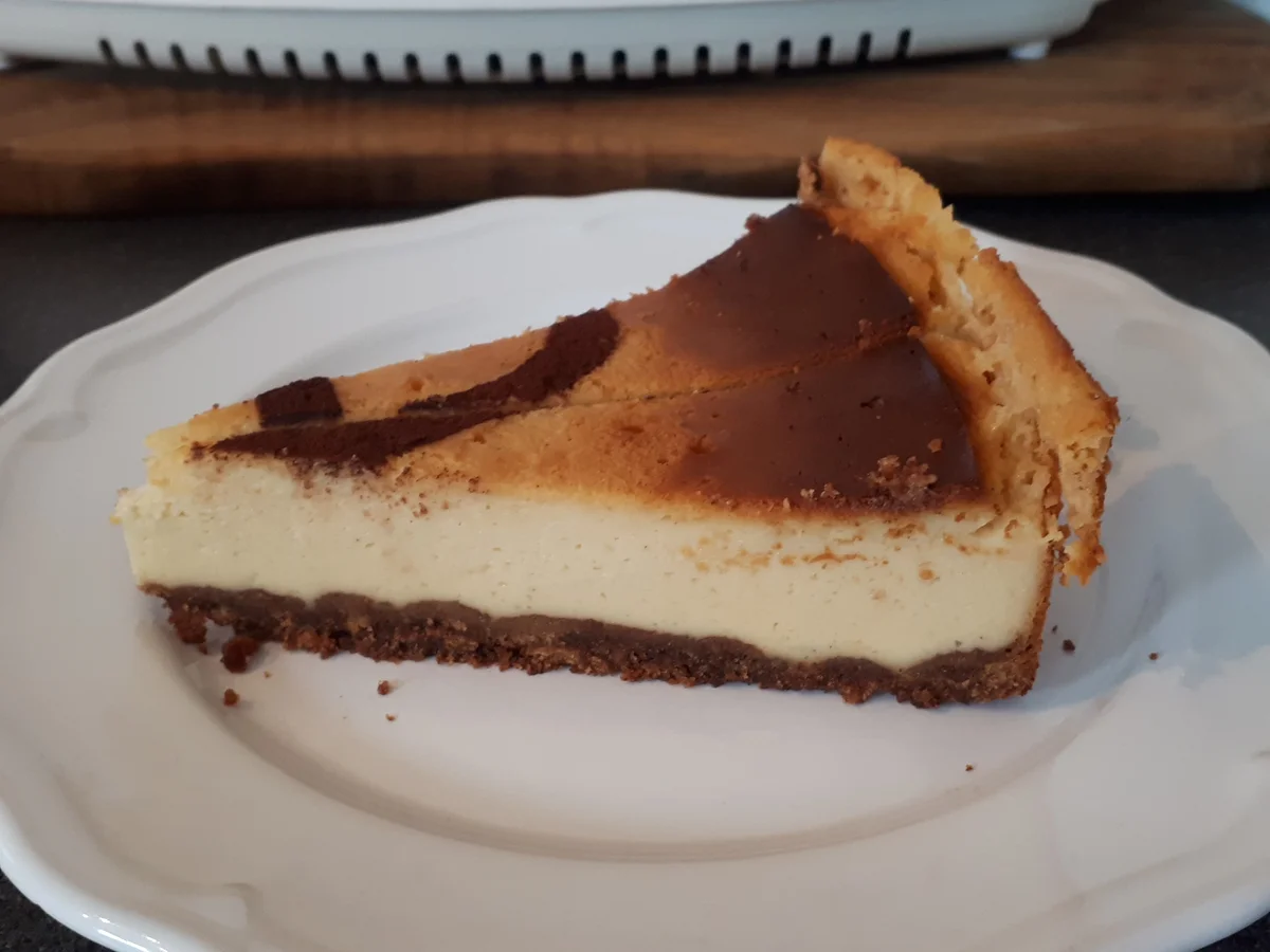 Rezept: Josy's Cheesecake .. mit Zimt-Keksboden! Bild Nr. 6041 Josy's Cheesecake .. mit Zimt-Keksboden! - Rezept - Bild Nr. 6041