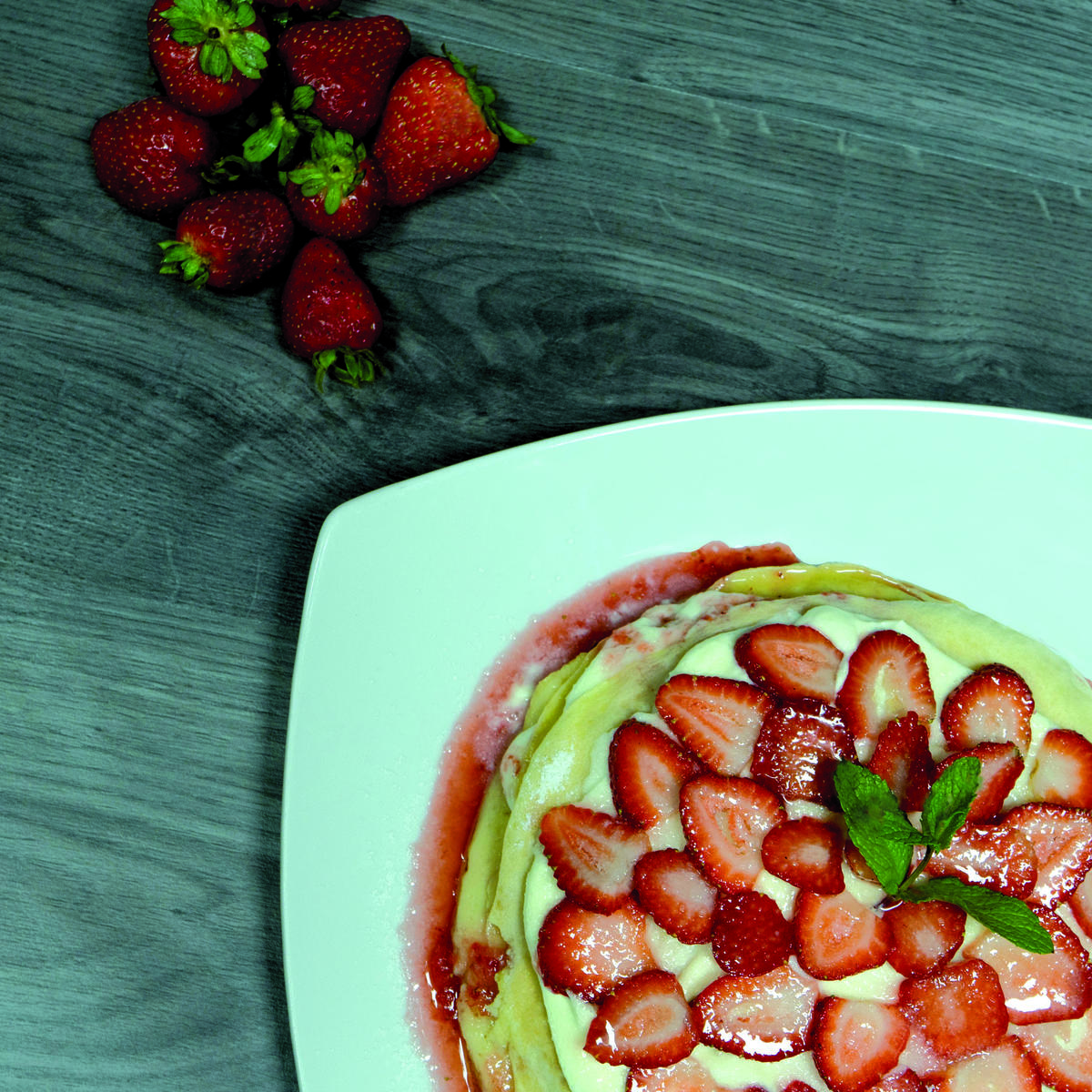 Erdbeer-Pancake-Torte - Rezept - Bild Nr. 2
