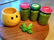 Pesto Genovese mit Spaghetti - Rezept - Bild Nr. 6060