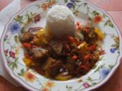 Doppelt gegartes Schweinefleisch mit Basmati Reis - Rezept - Bild Nr. 6060