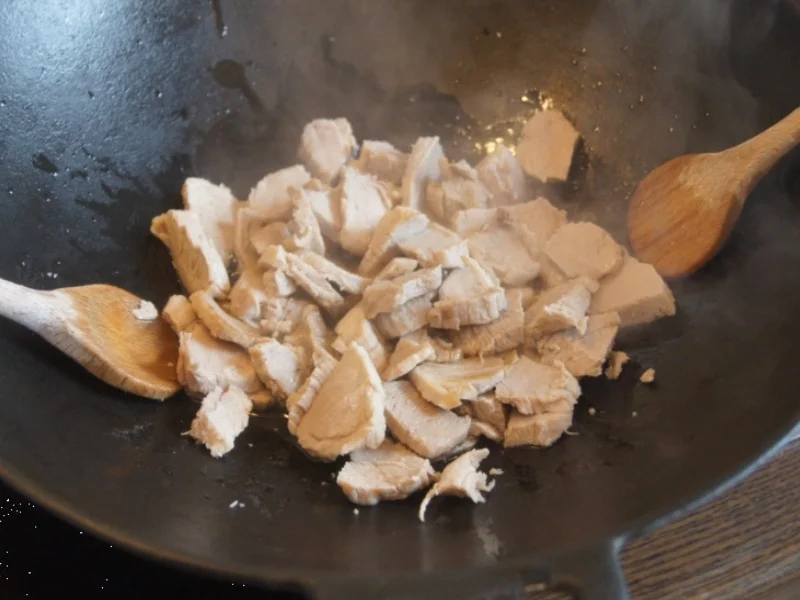 Rezept: Doppelt gegartes Schweinefleisch mit Basmati Reis Bild Nr. 6067 Doppelt gegartes Schweinefleisch mit Basmati Reis - Rezept - Bild Nr. 6067