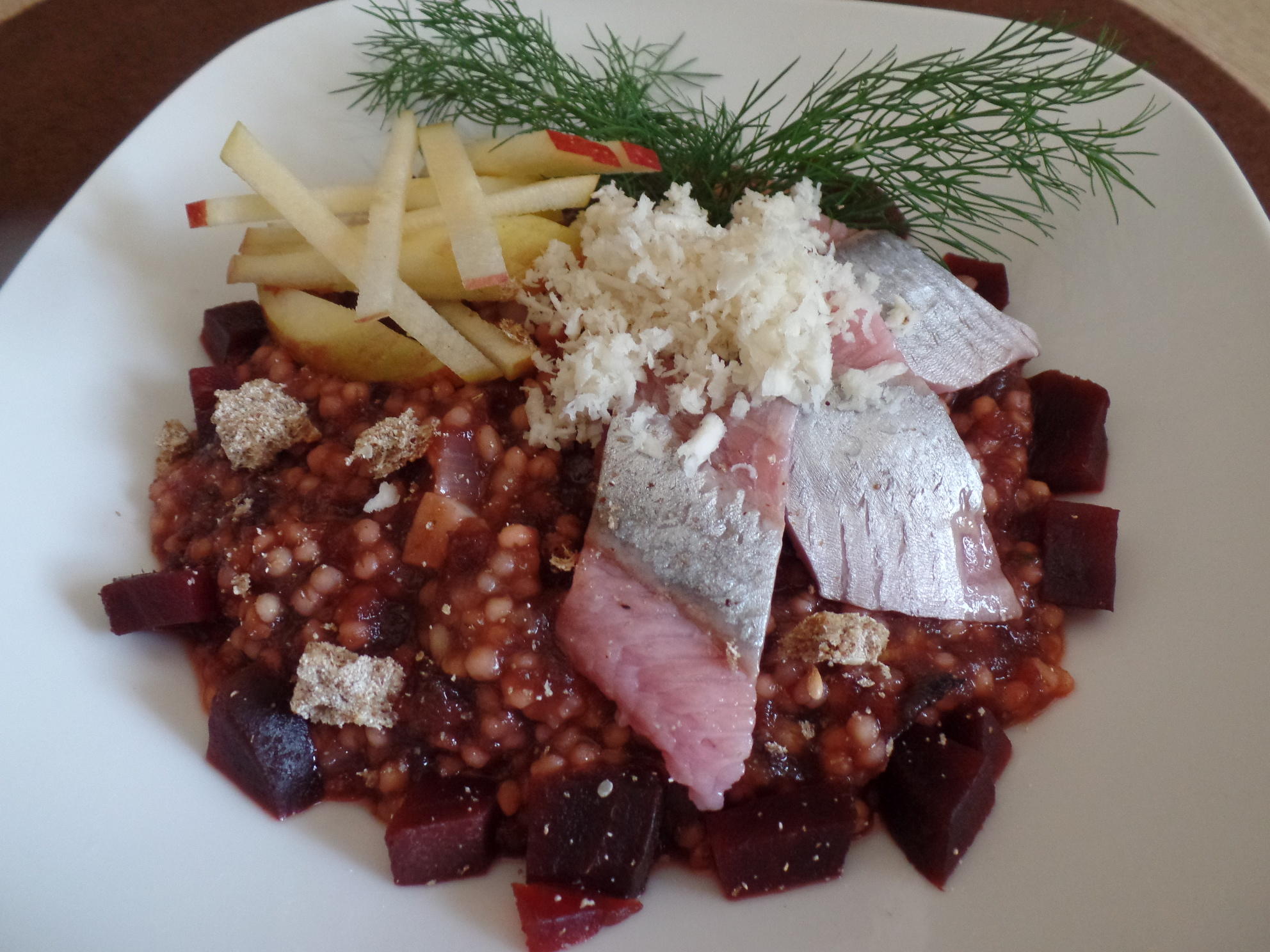 Bilder für Rote-Bete-Graupen-Risotto-Bowl - Rezept