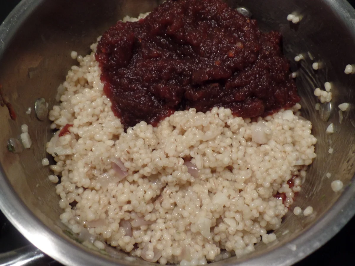 Rote-Bete-Graupen-Risotto-Bowl - Rezept - Bild Nr. 6071