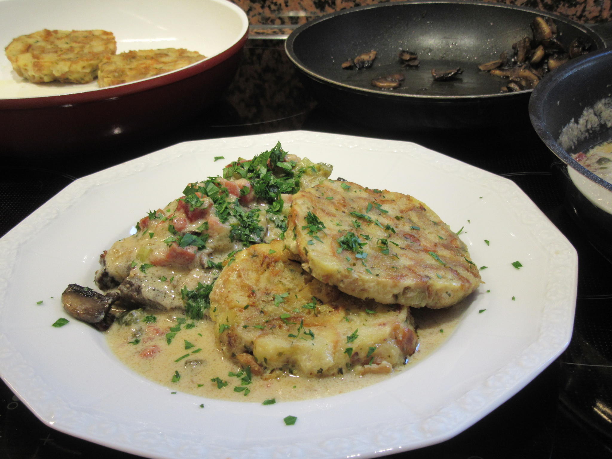 Bilder für Fleisch: Girardi-Rostbraten - auf meine Art - Rezept