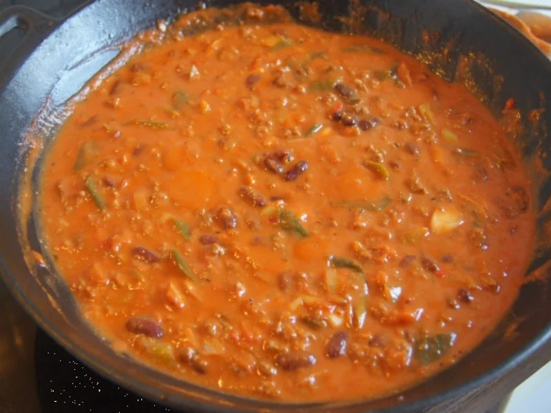 Chili con carne im Wok - Rezept - Bild Nr. 11