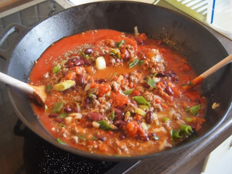 Chili con carne im Wok - Rezept - Bild Nr. 10