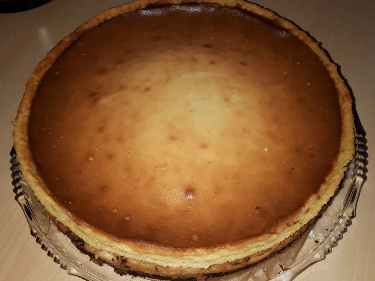 Orangen-Käsekuchen mit Schoko-Keksboden - Rezept - Bild Nr. 2