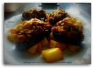 Aubergine mit Salsiccia gratiniert und Rosmarinkartoffeln - Rezept - Bild Nr. 6060