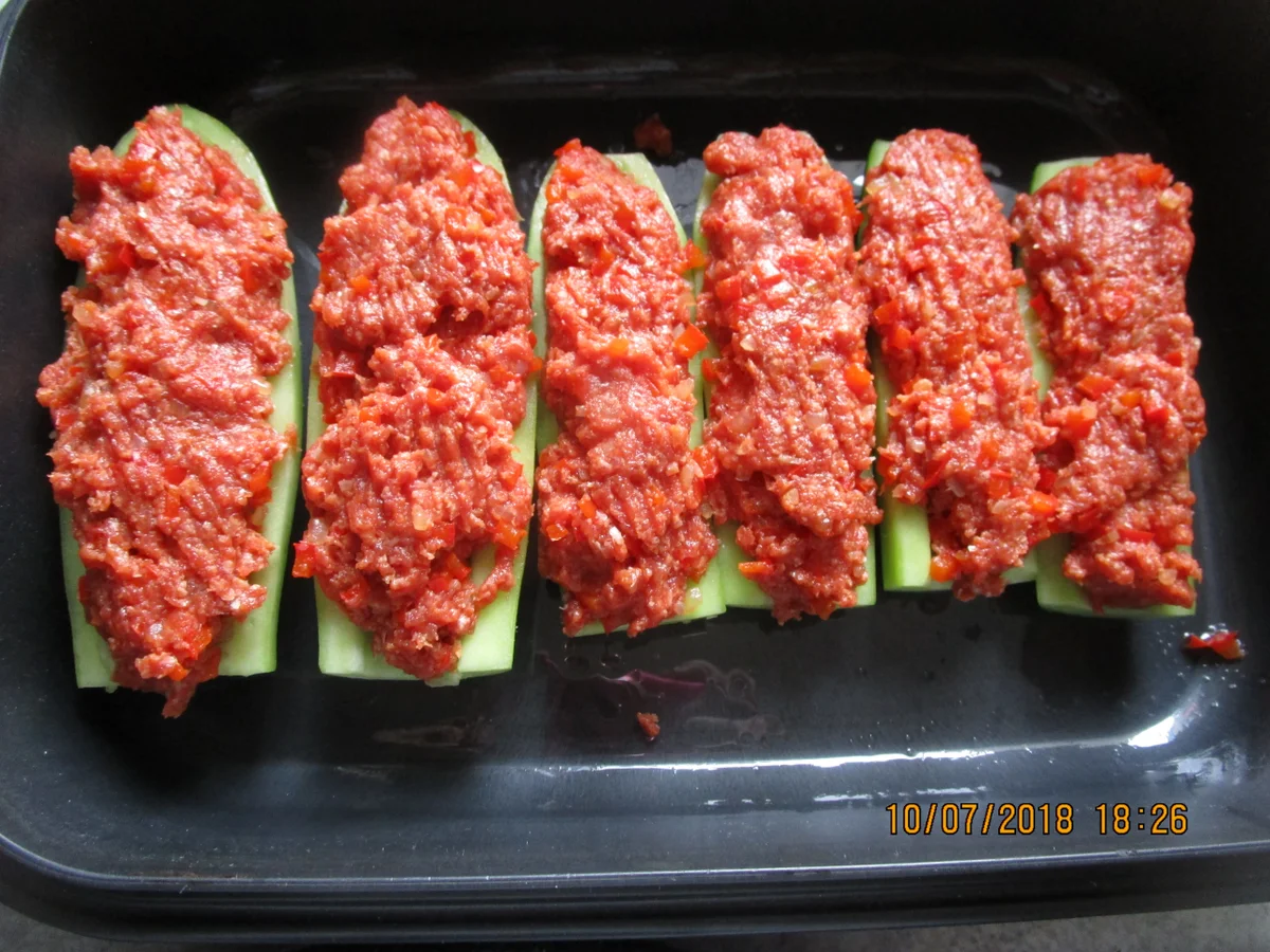 Die Gartenschlacht geht weiter: Gurken überbacken - Rezept - Bild Nr. 6070