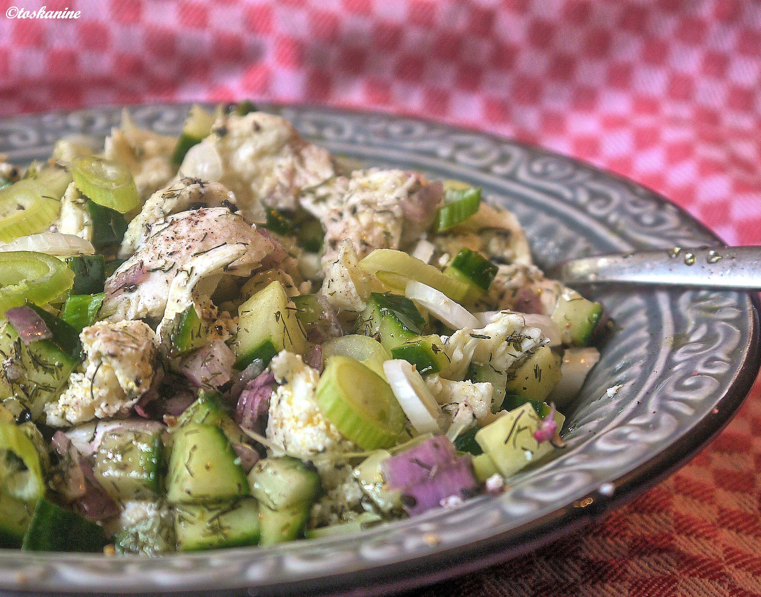 Gurken-Skyrella-Salat Rezept von toskanine