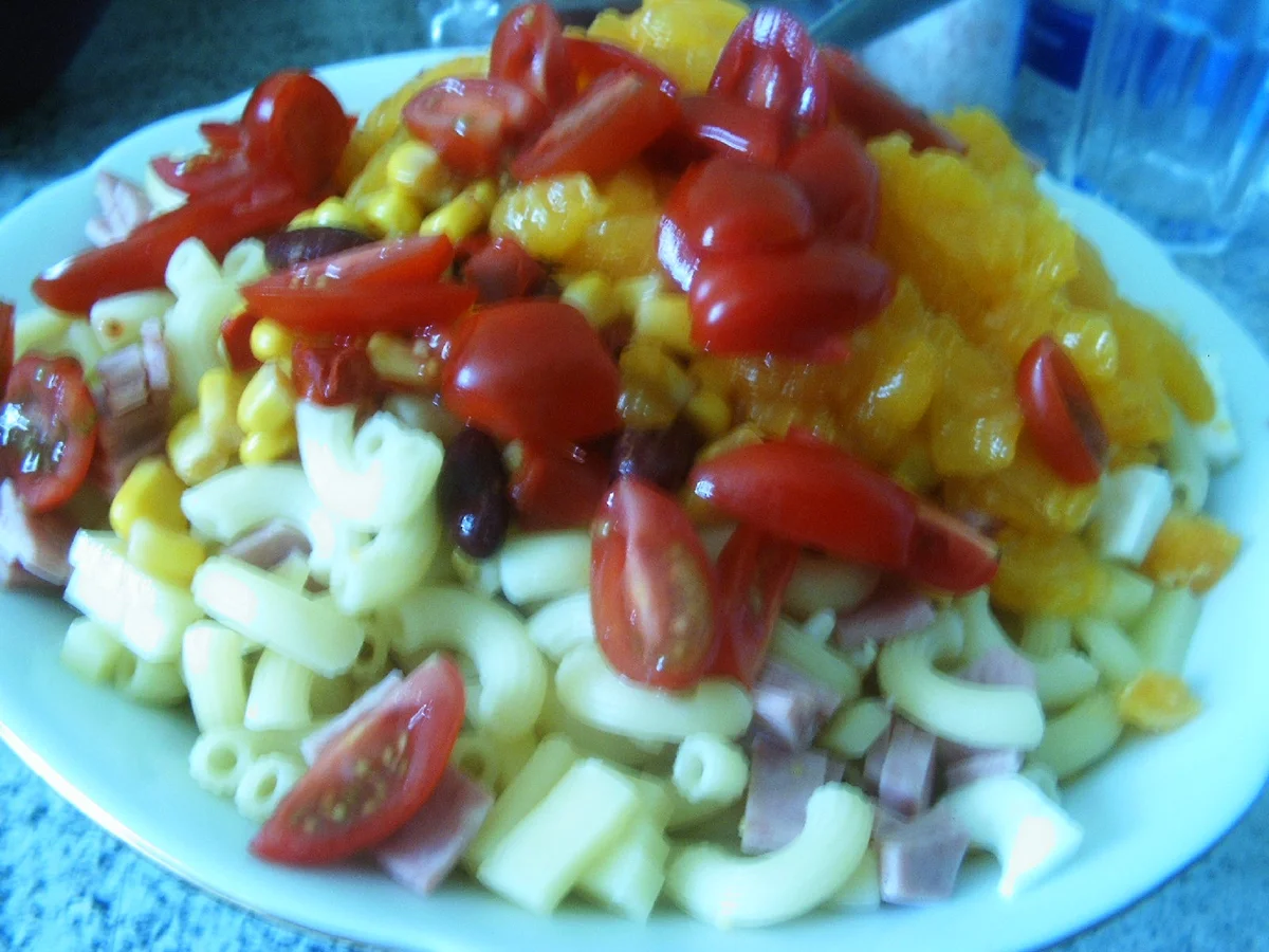 Nudelsalat für einen Grillabend - Rezept - Bild Nr. 5