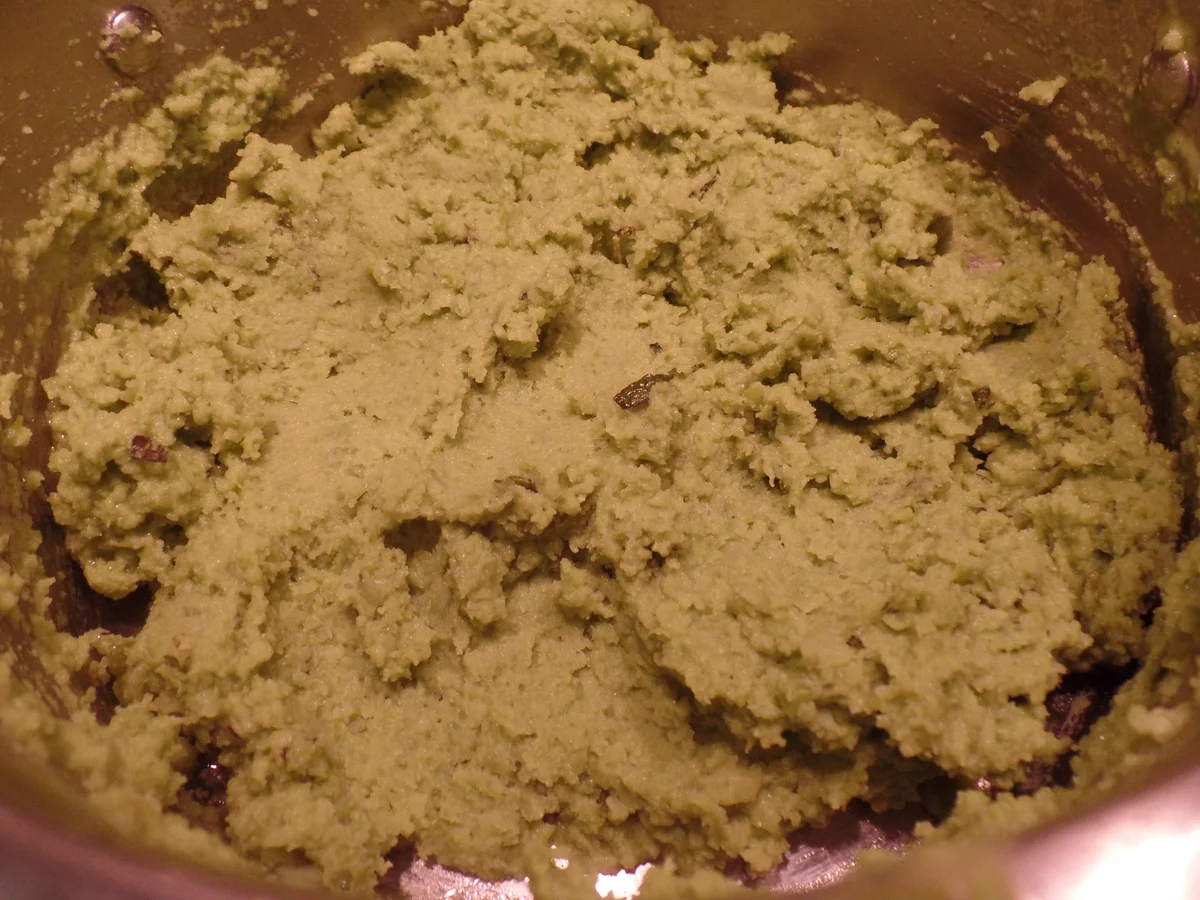 Backfisch mit Erbsenpüree - Rezept - Bild Nr. 6081