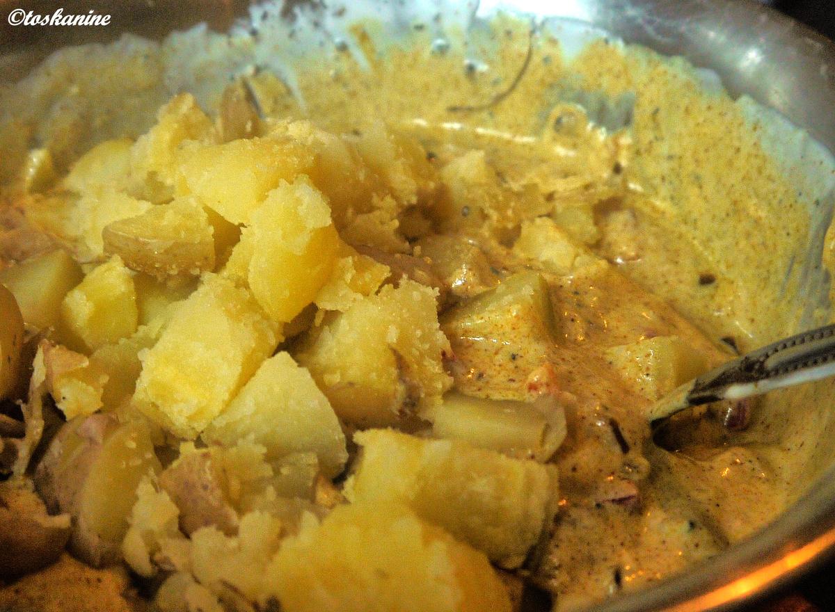 Curry-Kartoffelsalat - Rezept - Bild Nr. 7