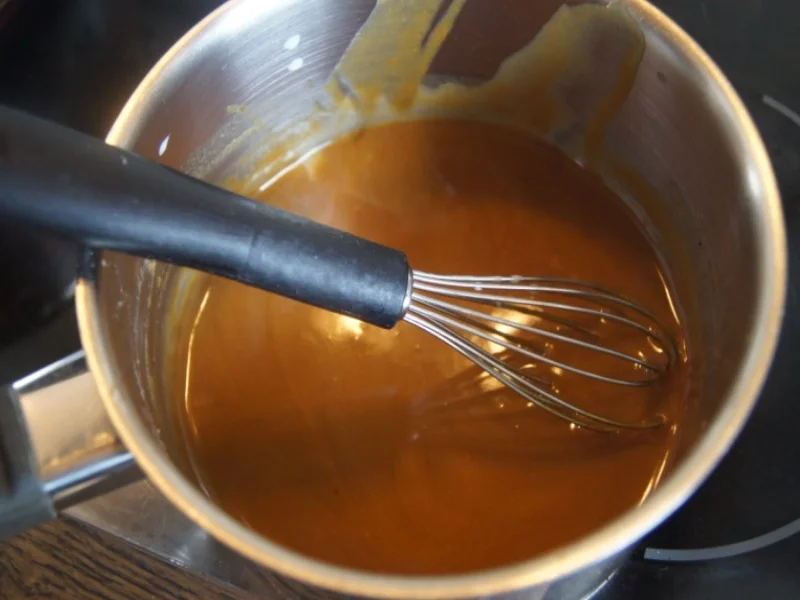 Pochierte Eier mit Kräutern, gelben Kartoffelstampf und Sauce - Rezept - Bild Nr. 6082