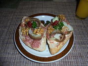 Partybrötchen pikant mit Mett und Sardellen - Rezept - Bild Nr. 2