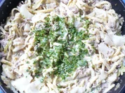 Spätzle - Hack - Pfanne mit Spitzkohl - Rezept - Bild Nr. 2