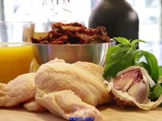 Grill-Marinade für Huhn mit Whisky, getrockneten Tomaten und Basilikum - Rezept - Bild Nr. 2
