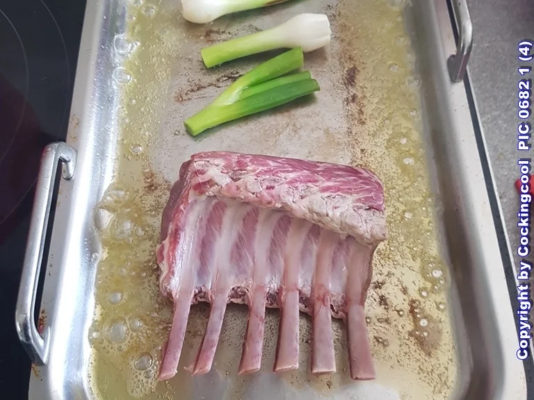 Lammkarreè (Lammkotelett) - Rezept - Bild Nr. 6086