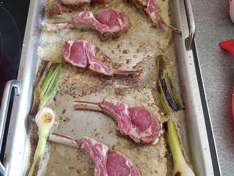 Lammkarreè (Lammkotelett) - Rezept - Bild Nr. 6089