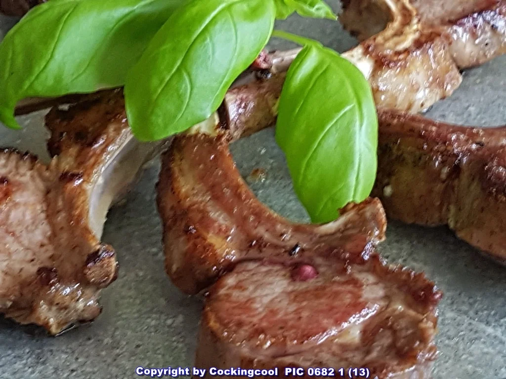 Lammkarreè (Lammkotelett) - Rezept - Bild Nr. 6093