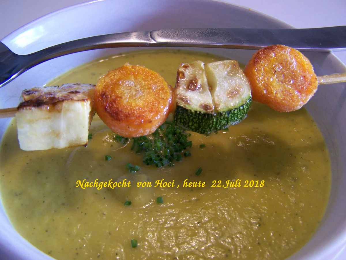 Ein lecker Süppchen aus Zucchini und Möhren - Rezept - Bild Nr. 6104