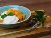 Marinierte Melone an Joghurt-Sahne-Eis - HERRLICH- - Rezept - Bild Nr. 6096