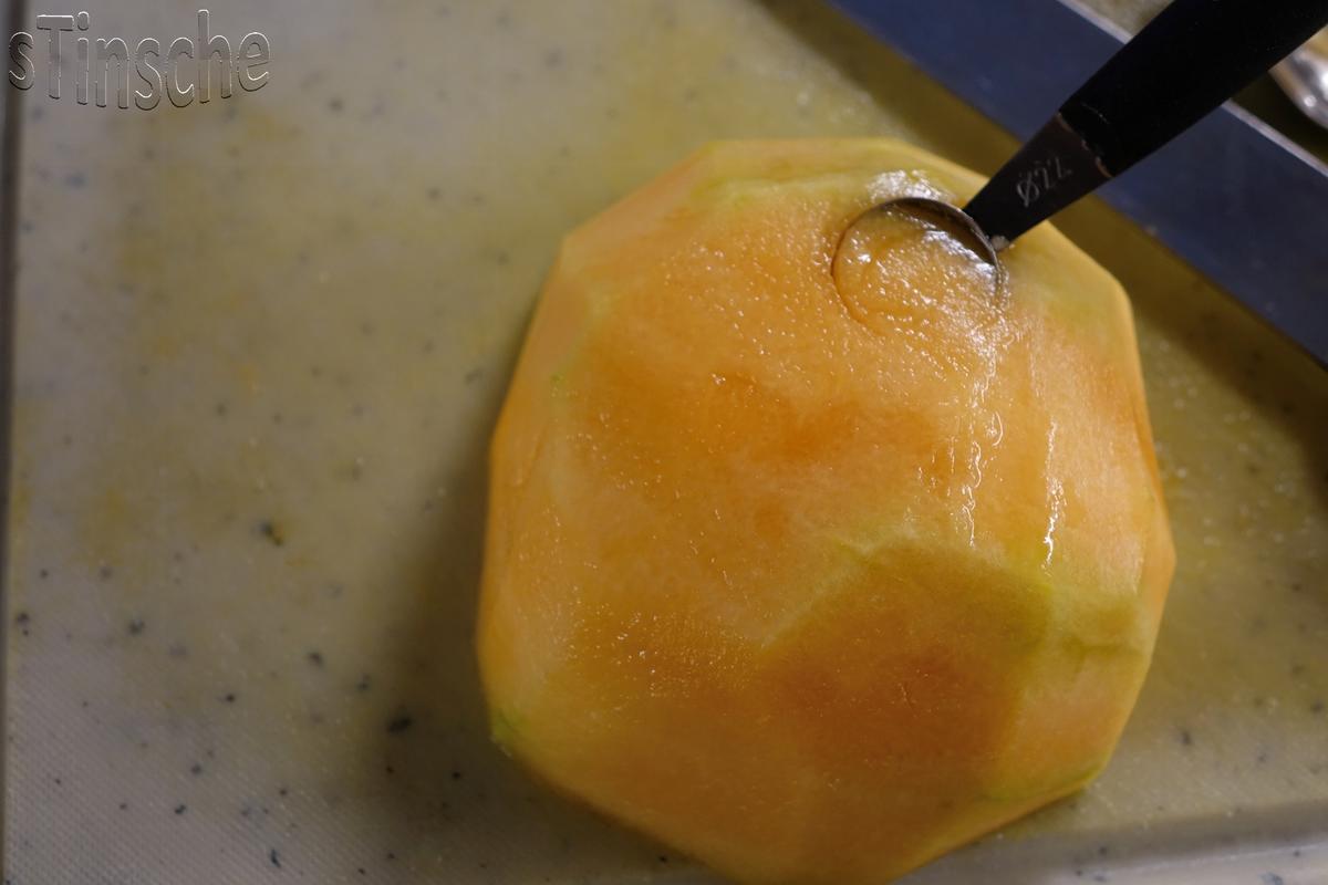 Marinierte Melone an Joghurt-Sahne-Eis - HERRLICH- - Rezept - Bild Nr. 6108
