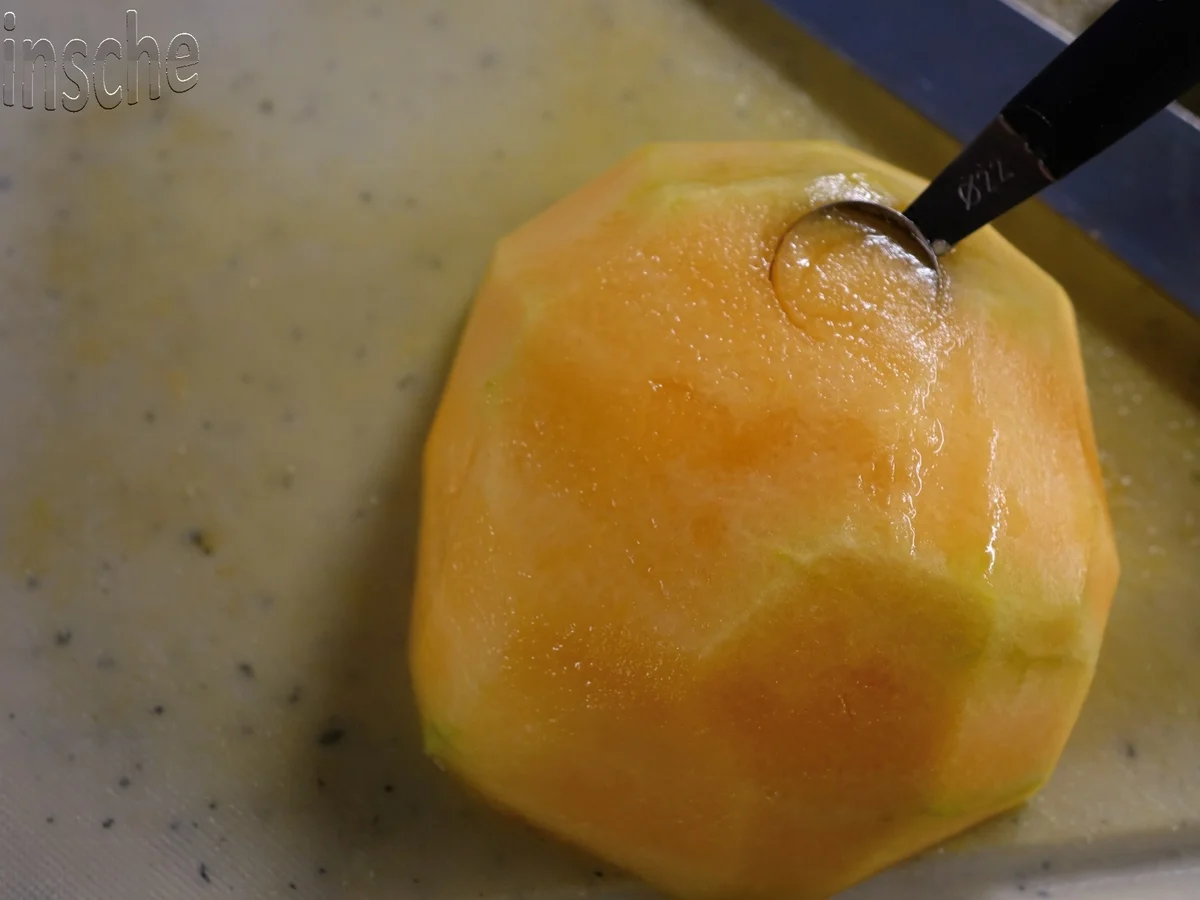 Rezept: Marinierte Melone an Joghurt-Sahne-Eis - HERRLICH- Bild Nr. 6108 Marinierte Melone an Joghurt-Sahne-Eis - HERRLICH- - Rezept - Bild Nr. 6108