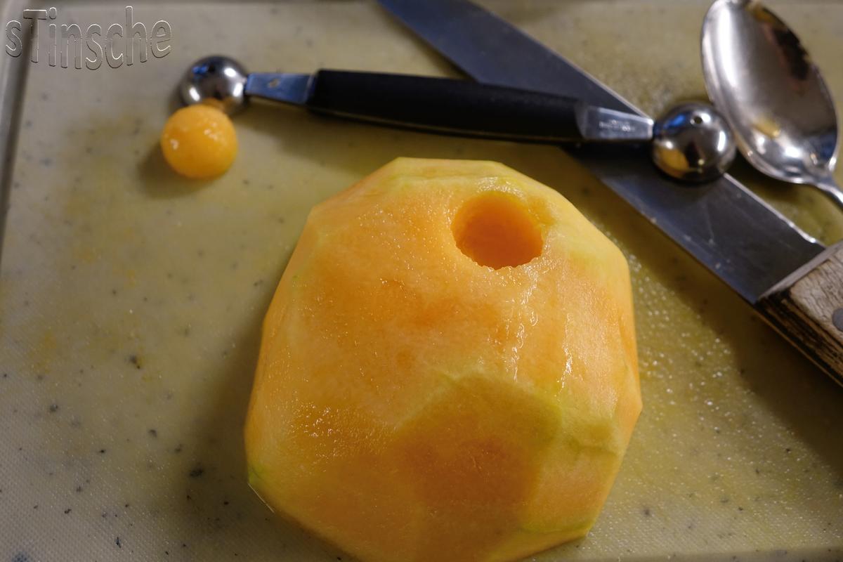 Marinierte Melone an Joghurt-Sahne-Eis - HERRLICH- - Rezept - Bild Nr. 6109