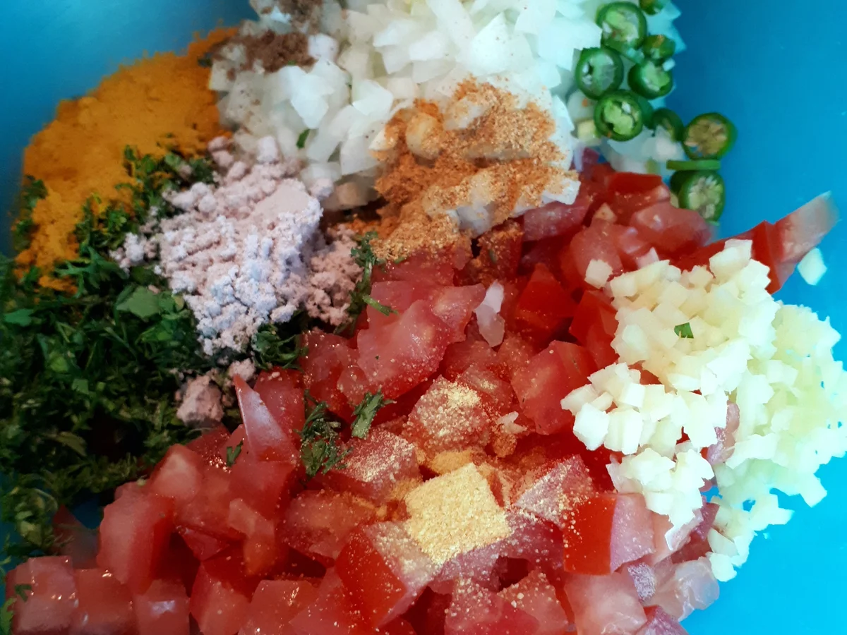 Rezept: indisch: Punjabi Style Omelette Bild Nr. 6105 indisch: Punjabi Style Omelette - Rezept - Bild Nr. 6105