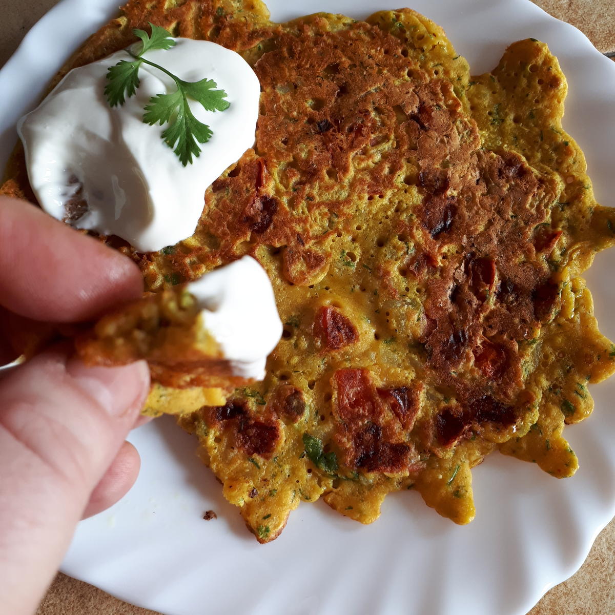 indisch: Punjabi Style Omelette - Rezept - Bild Nr. 6112