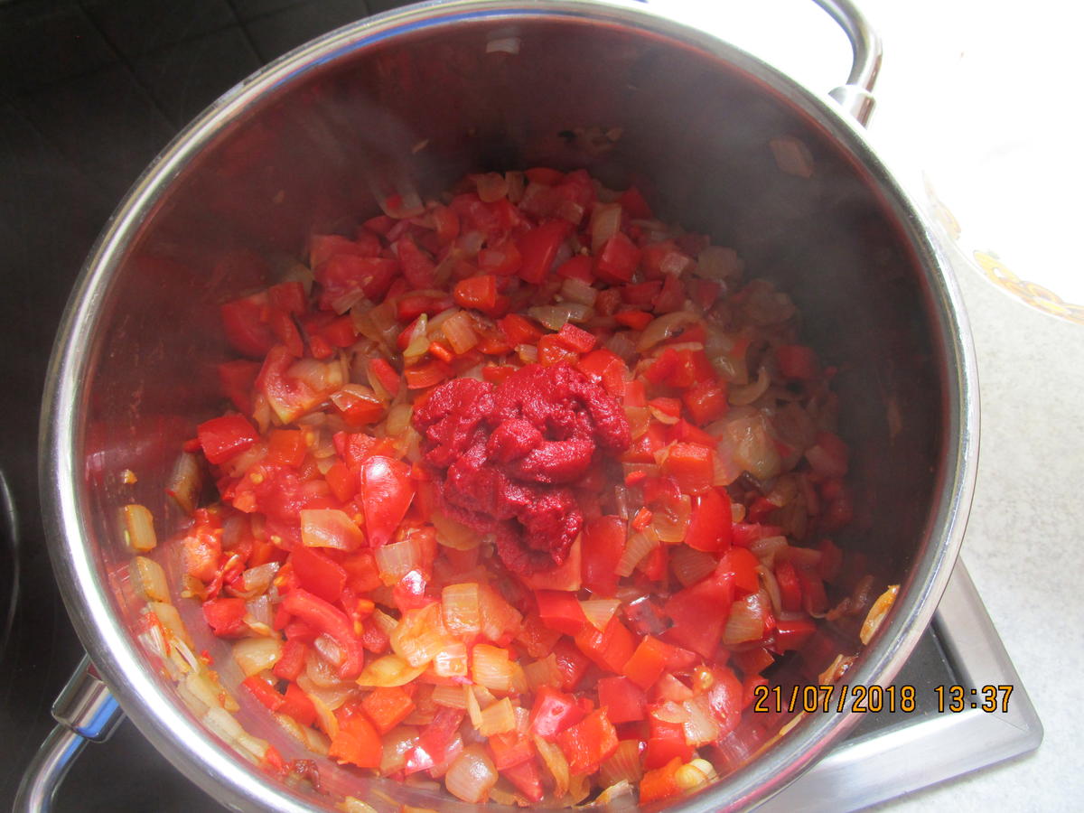 Eingemachtes: Relish aus Zwiebeln und roter Paprika - Rezept - Bild Nr. 6105