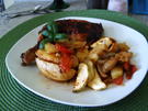 Hähnchenkeulen mit Zucchini - Rezept - Bild Nr. 6104
