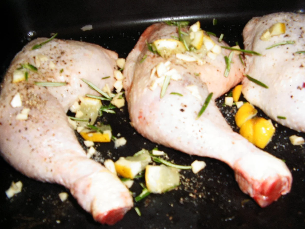 Hähnchenkeulen mit Zucchini - Rezept - Bild Nr. 6106